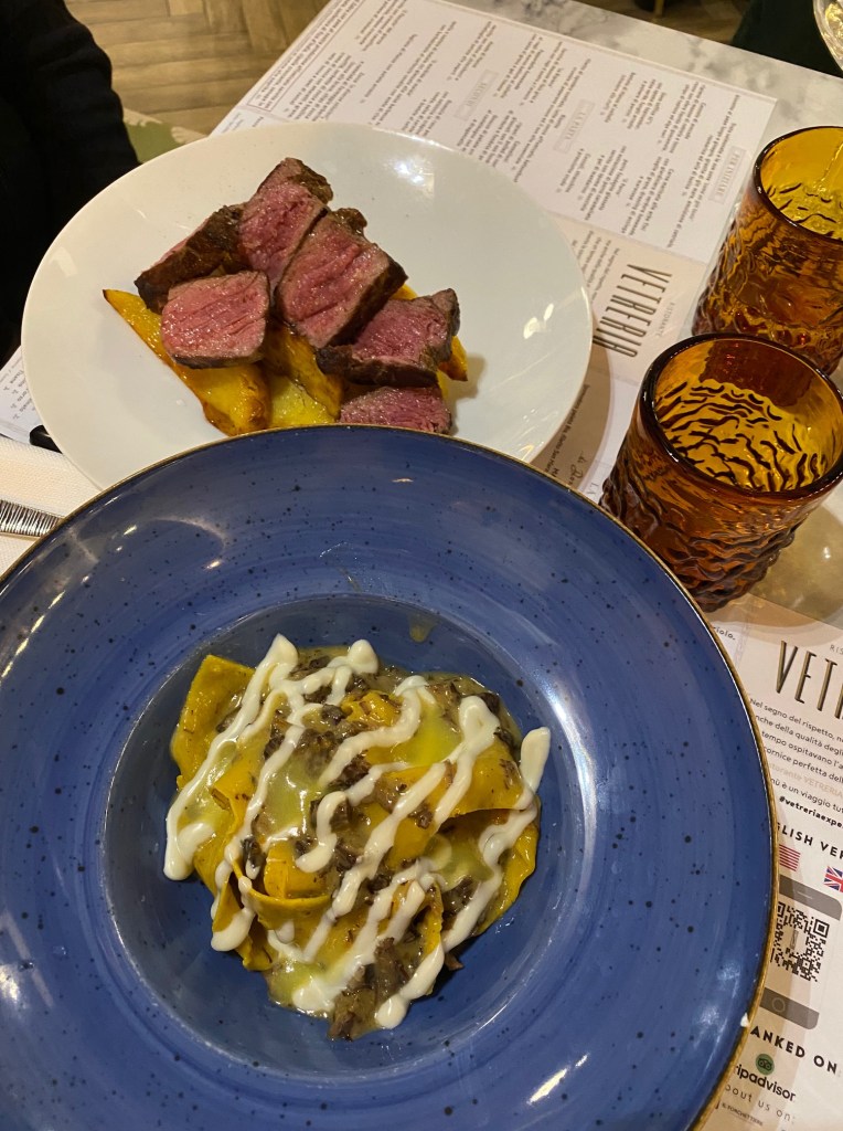 Dinner at Vetreria Ristorante Pizzeria